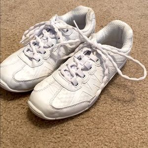 white competitive cheer shoes
